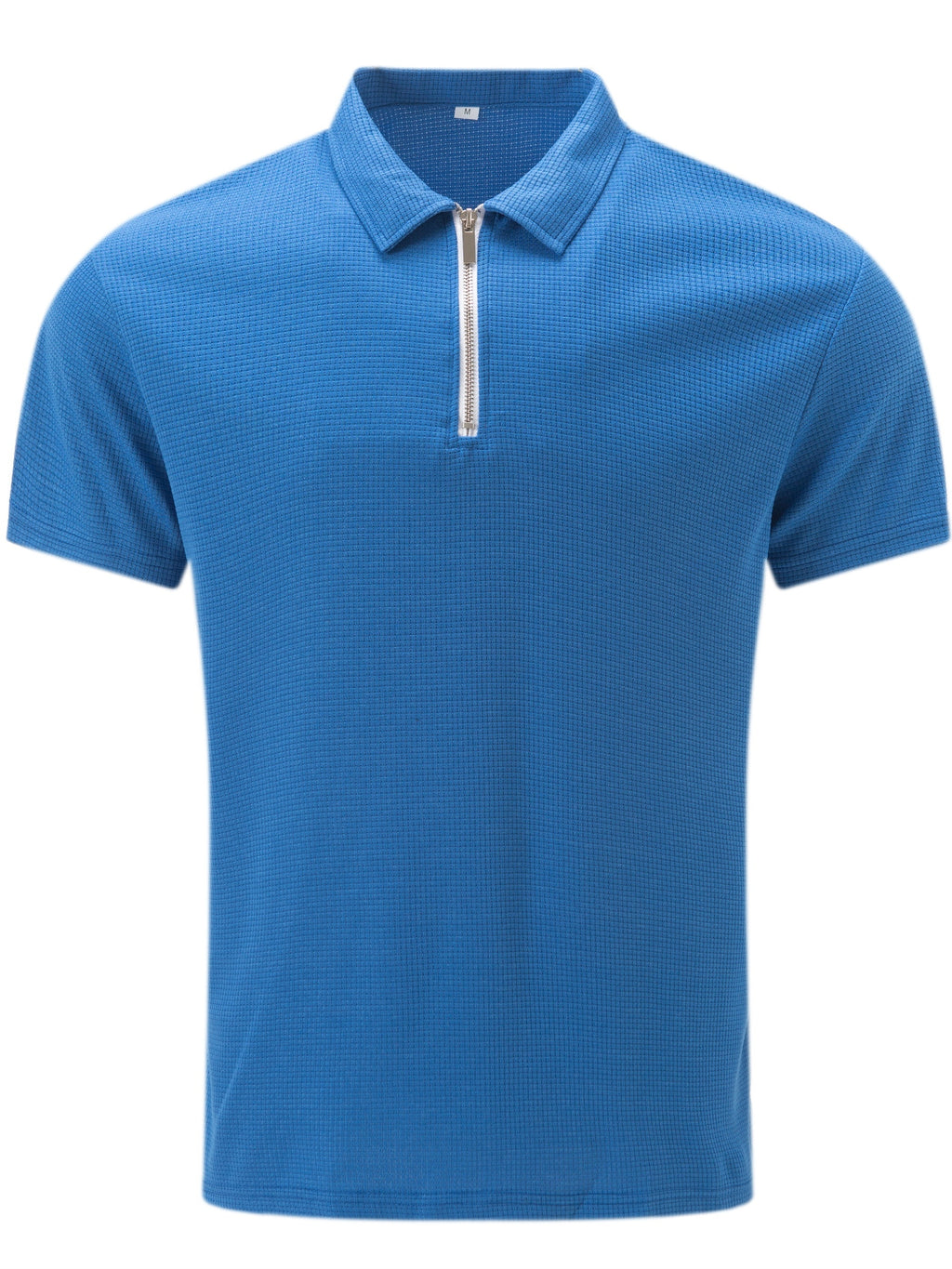 Camisa de manga corta con cremallera para Hombre