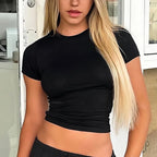 Top ajustado para Mujer