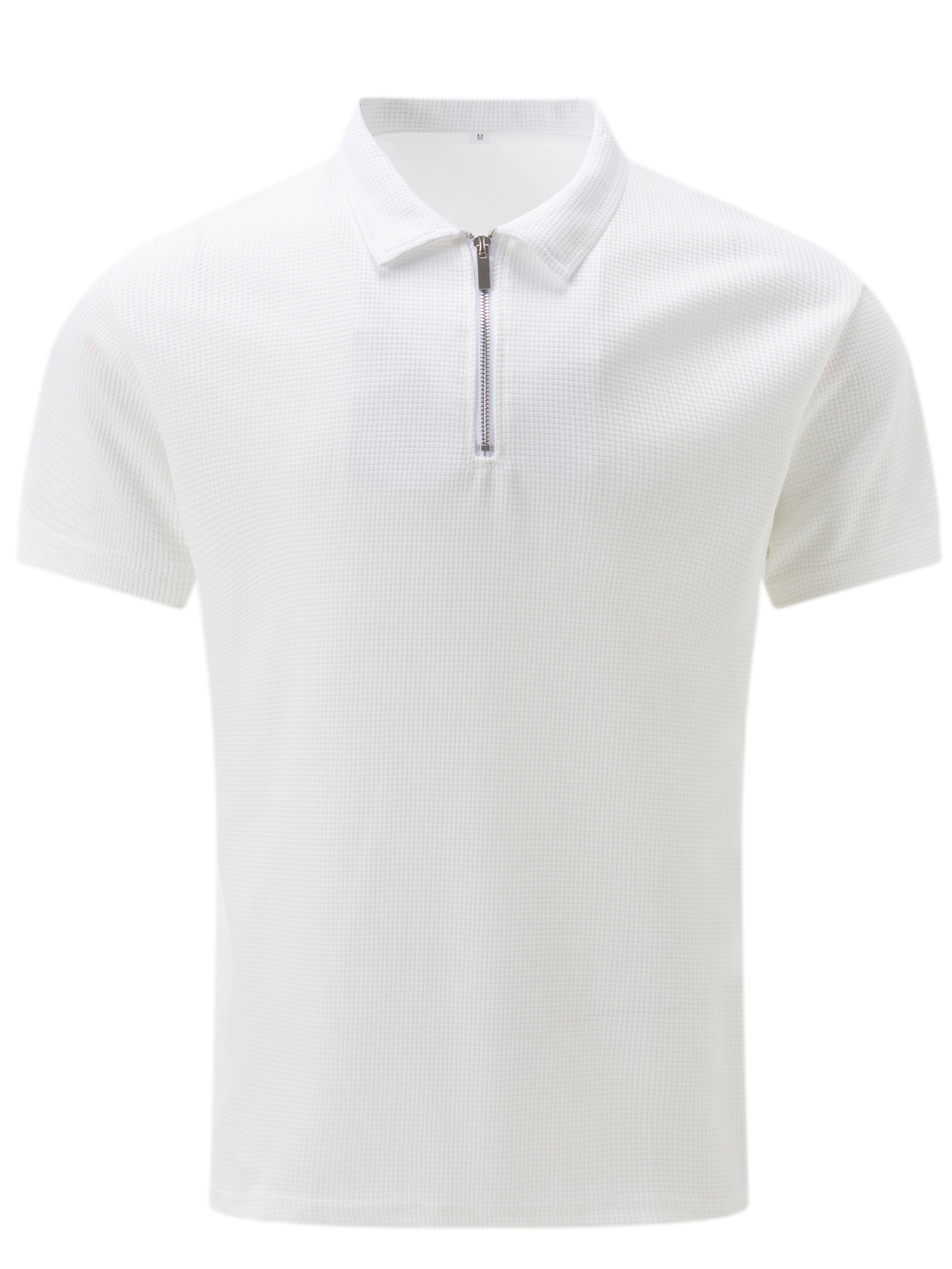 Camisa de manga corta con cremallera para Hombre